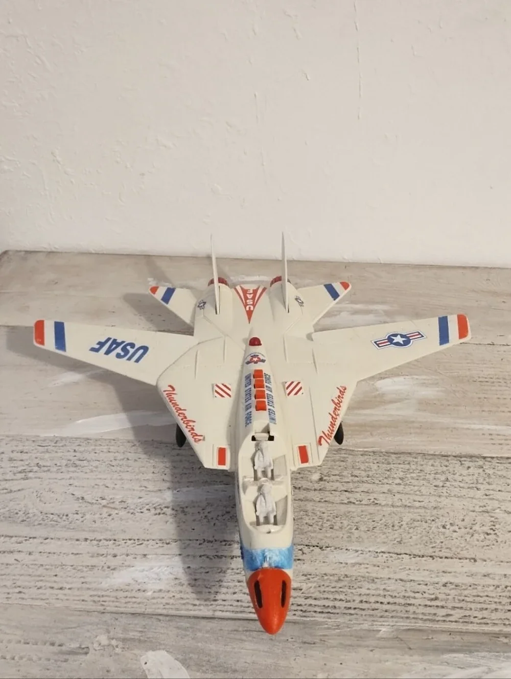 Original 1996 Thunderbirds Jet Plane VINTAGE Toy w/ Retractable Wings by Empire